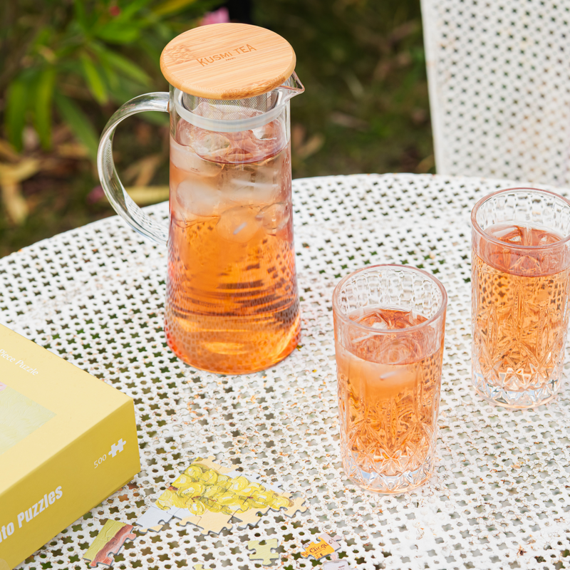 Carafe verre à thé glacé 1,2L