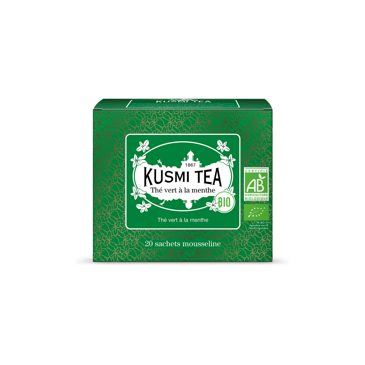 Grüner Tee mit Minze