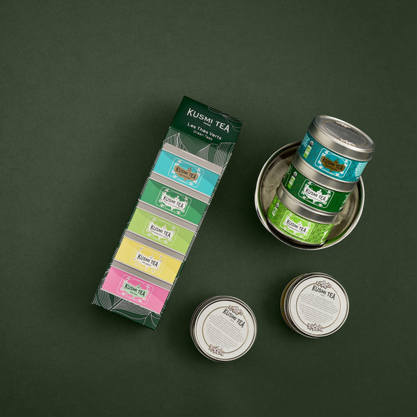 Coffret Les Thés Verts bio