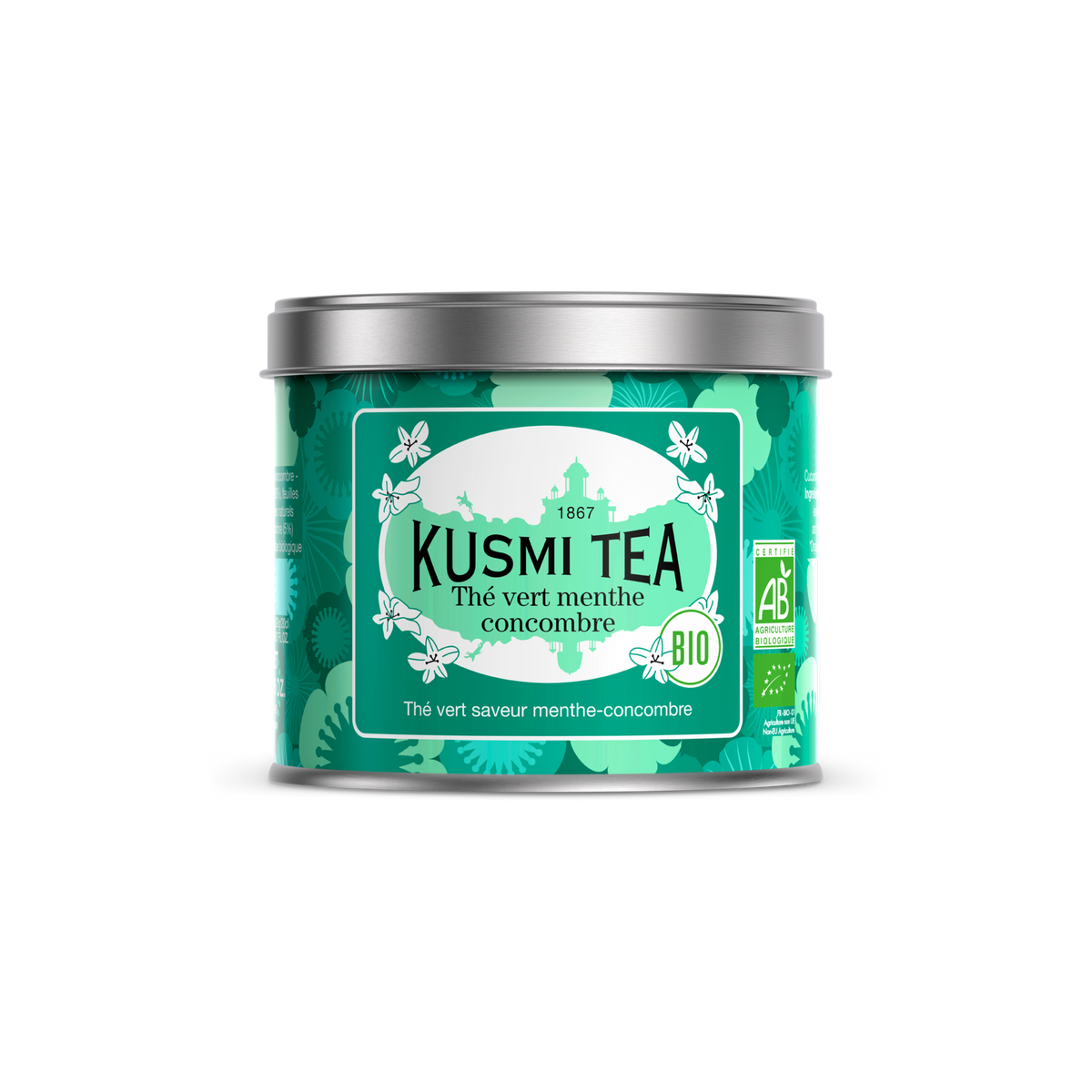 Groene thee munt komkommer