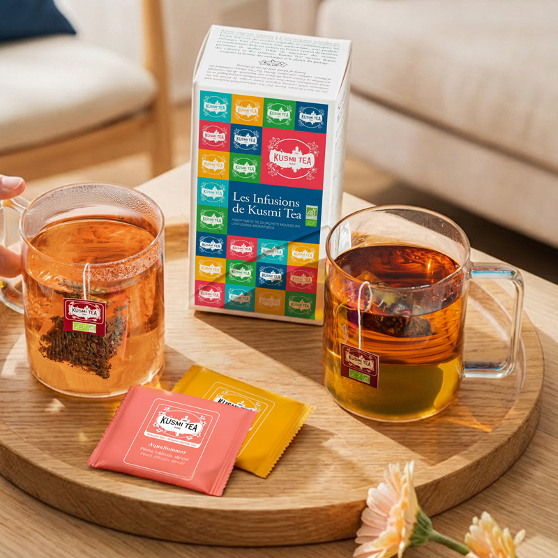 Geschenkdoos Biologische Infusies van Kusmi Tea