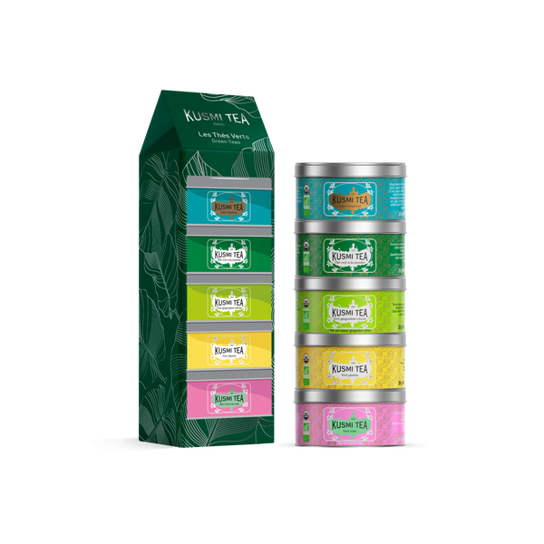 Coffret Les Thés Verts bio