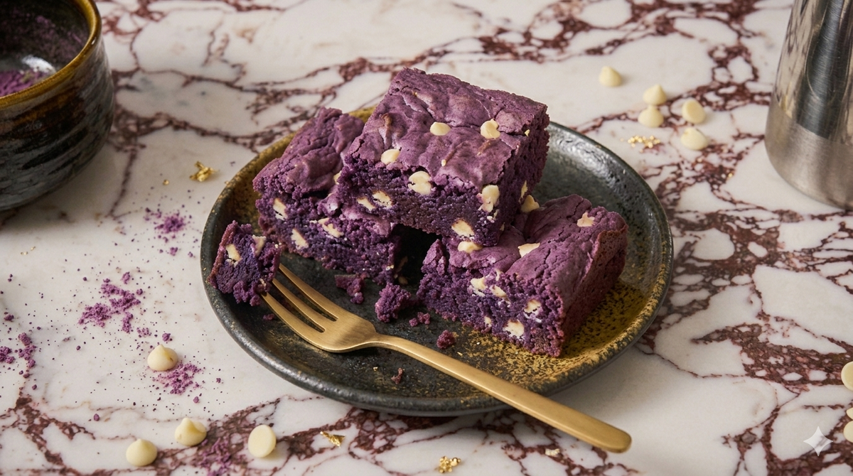 brownie ube