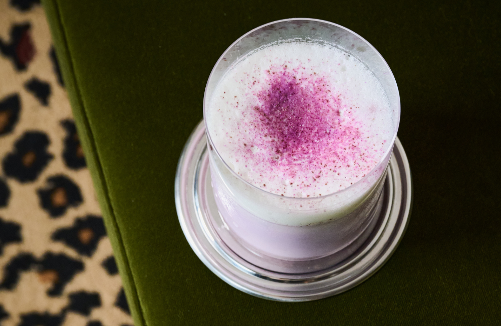 recette ube latte