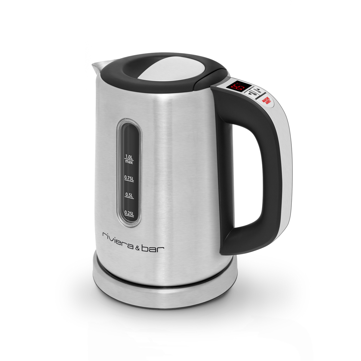 Hervidor de acero inoxidable Ella 1l