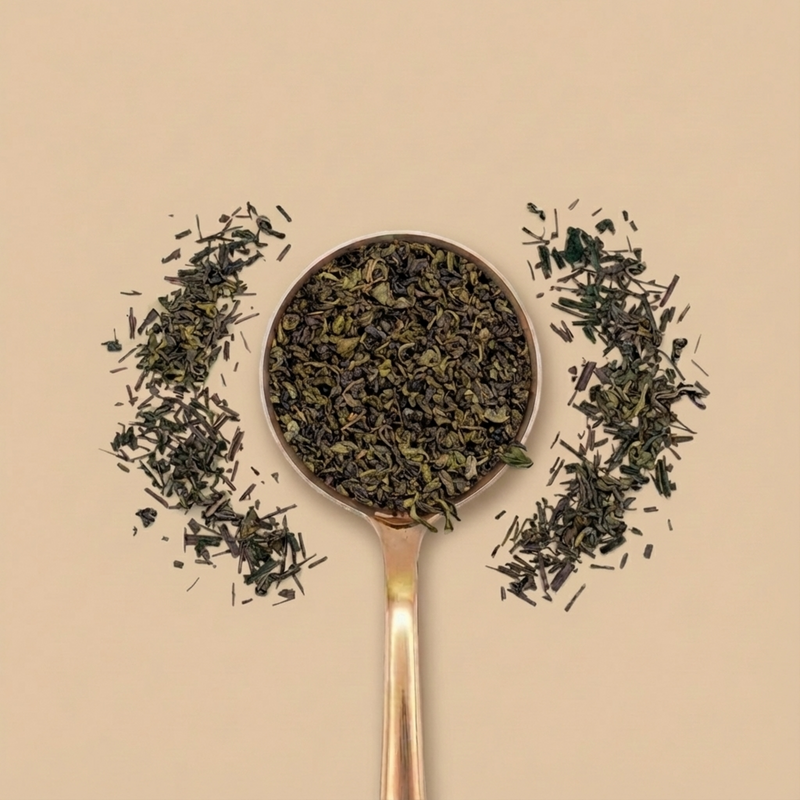 Grüner Tee mit Minze