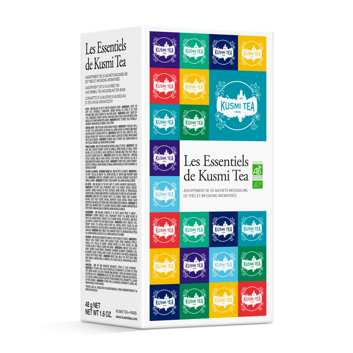 Estuche Los Esenciales de Kusmi Tea ecológicos