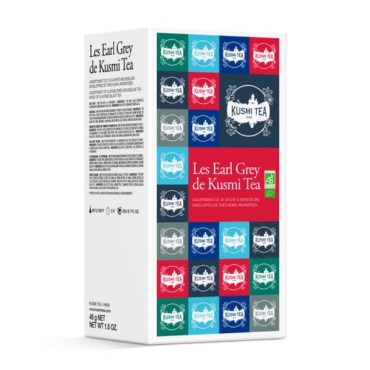 Cofanetto Les Earl Grey de Kusmi Tea bio