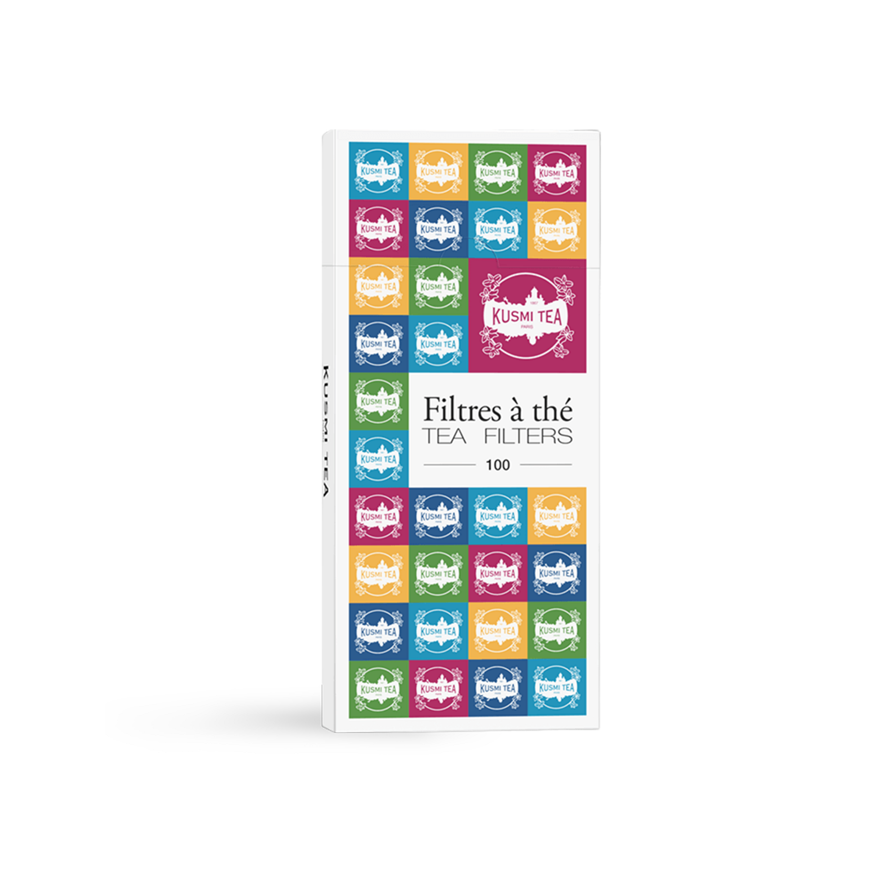 100 filtros de papel para té