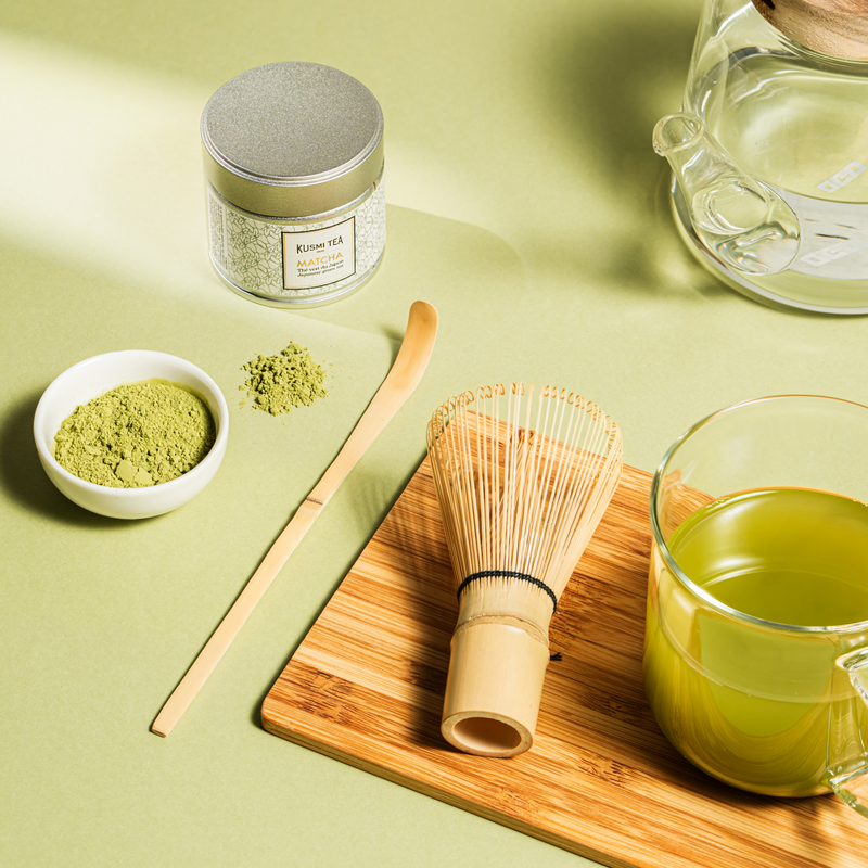 Matcha-Set - Mit Besen und Löffel 